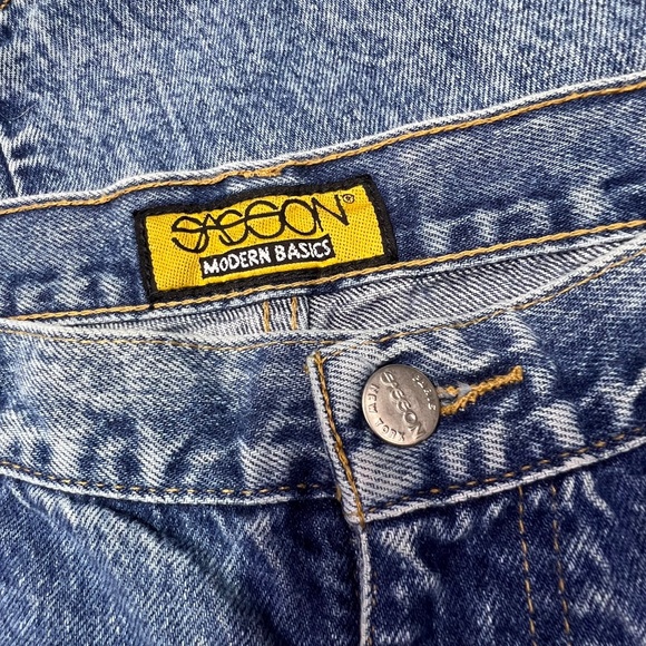 👖|•SASSON•| Vintage Super High Rise Tapered Leg Jeans W31 L30👖 - Picture 7 of 7
